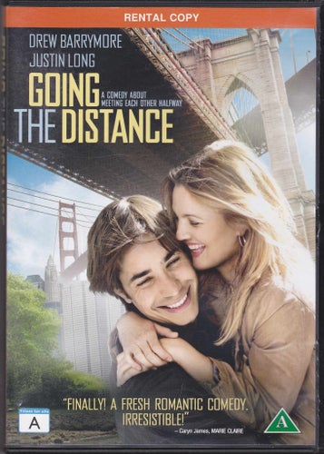 DVD / Going The Distance / Ex-rental / Drew Barrymore / Fint skick