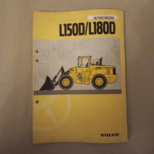 Instruktionsbok L150D/L180D Volvo