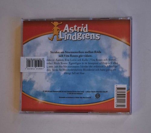 Astrid Lindgrens Kalle Blomkvist: Mästerdetektiven lever farligt- CD - Ljudbok