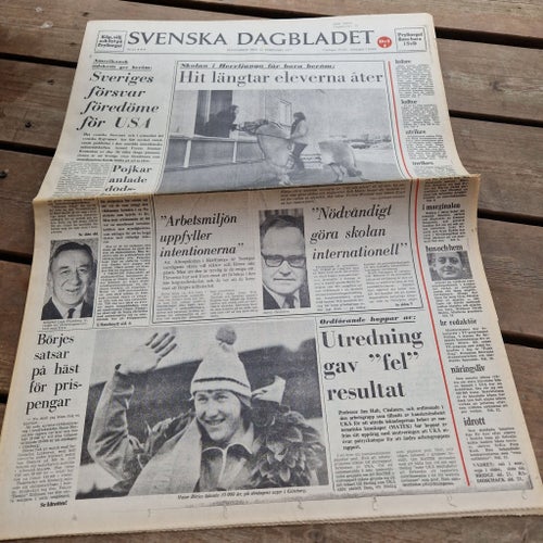 Svenska Dagbladet 12 februari 1973