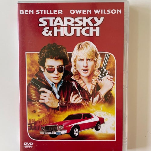 Starsky & Hutch (DVD) Ben Stiller och Owen Wilson. Svensk utgåva.