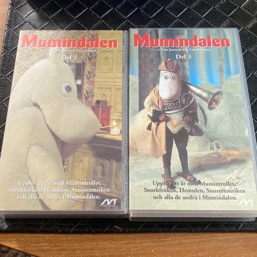 Mumindalen Del 2 & 3 VHS