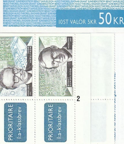 H 477 NOBELPRISTAGARE FYSIOLOGI ELLER MEDICIN MED CYLS 2 SE BILD