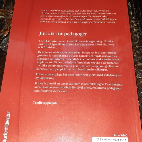 Juridik för pedagoger