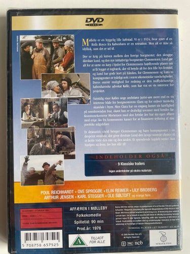 Affæren i Mølleby (DVD) Fabriksforseglet