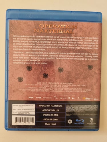 Johan Falk - Operation Näktergal (Blu-ray)