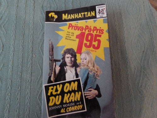 FLY OM DU KAN, AL CONROY, BOK, BÖCKER