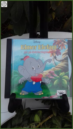 Elmer Elefant går på födelsedagskalas CD Disney Disneyklubben barnsaga ljudbok