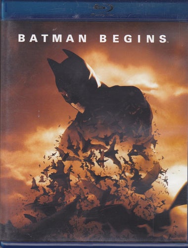 BluRay / Batman Begins / Christian Bale, Katie Holmes, Liam Neeson/ Nära nyskick