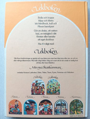 Min nya skattkammare LEKBOKEN, Natur och Kultur, 1981