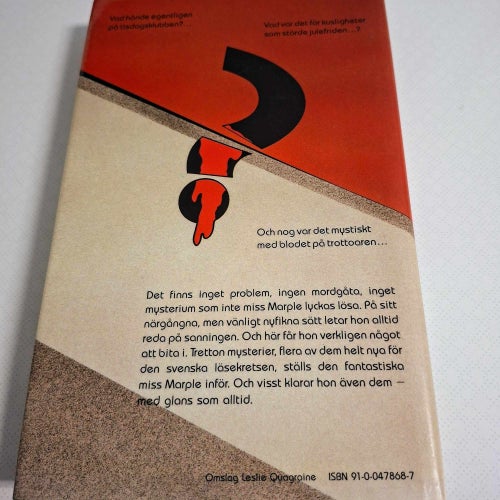 Agatha Christie - Miss Marples mysterier (inb) mkt fint exemplar!!