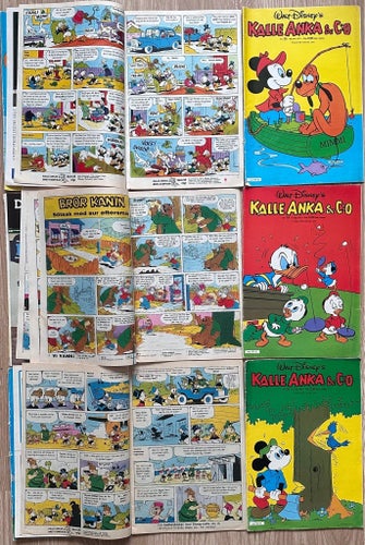Walt Disney's KALLE ANKA & C:o, 1977, 9 st.