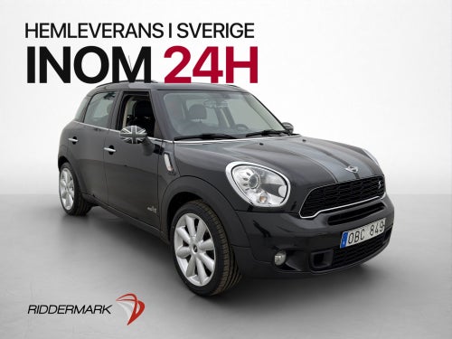 MINI Countryman S ALL4 184hk Navi Sensorer Skinn Farthållare