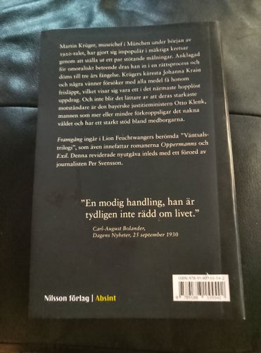 Framgång av Lion Feuchtwanger