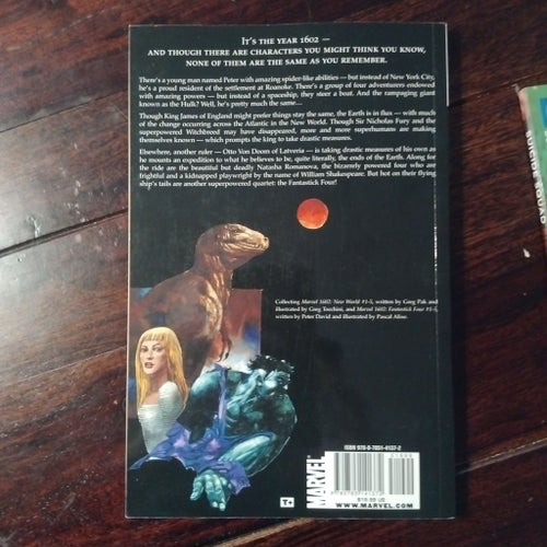MARVEL 1602 NEW WORLD/FANTASTICK FOUR av Peter David, Greg Pak