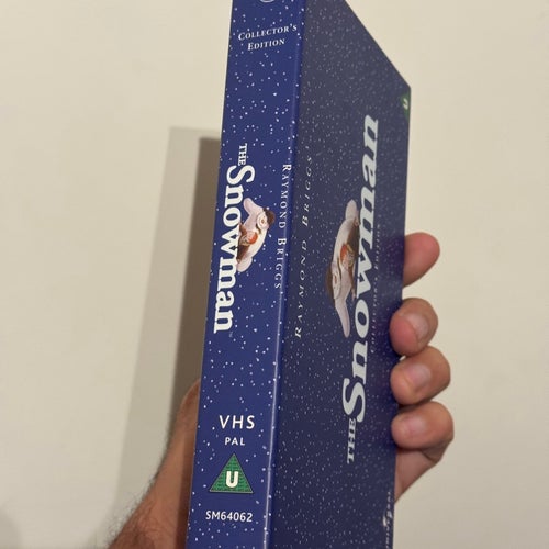 Raymond Briggs The Snowman VHS Collector's Edition