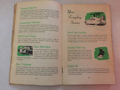 1950 Chevrolet Owner Manual