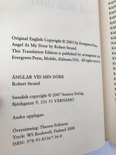 ÄNGLAR VID MIN DÖRR Robert Strand 2008