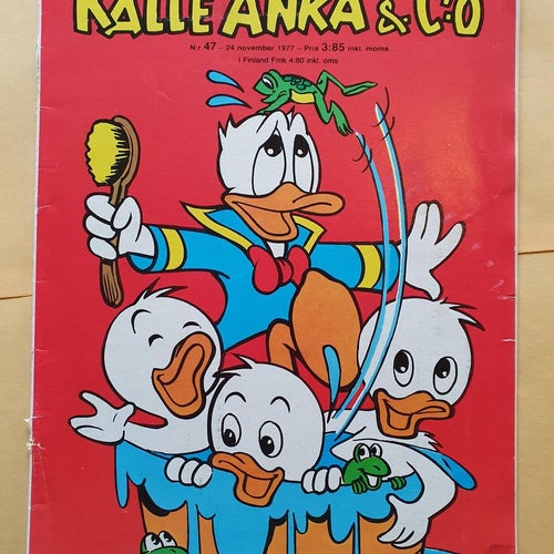 Kalle Anka & Co nr 47 från 1977