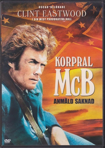 DVD / Korpral McB, Anmäld Saknad / Clint Eastwood, Geraldine Page / Nyskick
