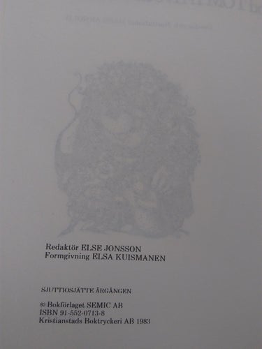 bland Tomtar och Troll sjuttiosjunde årgången. bok, inbunden. Very Fine plus