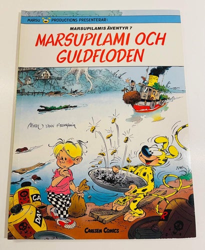 Marsupilami Och Guldfloden  ! Första upplaga !