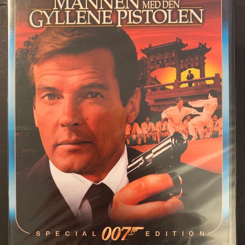 MANNEN MED DEN GYLLENE PISTOLEN. JAMES BOND. SPECIAL 007 EDITION. DVD INPLASTAD