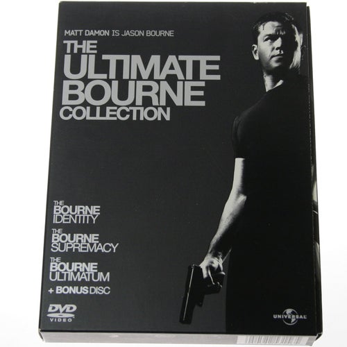 The Ultimate Bourne Collection - Box med 3 filmer / 4 discar