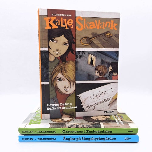 Kalle Skavank - bokpaket med 3 böcker - Petrus Dahlin & Sofia Falkenhem