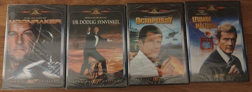 James Bond 007 Special Edition DVD-filmer - 7 filmer