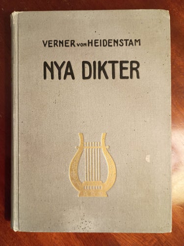 Nya Dikter av Verner von Heidenstam, 1915. Första upplagan