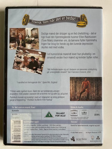 Ta' det som en mand, frue! (DVD) Fabriksforseglede
