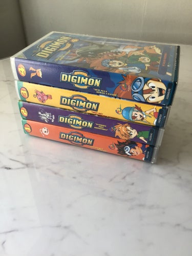 Digimon VHS-filmer - Äventyr, Vänner, Kamp och Monster