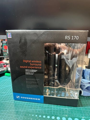 Sennheiser RS 170 Digitala trådlösa hörlurar med sändare
