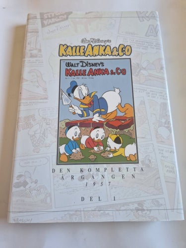 Kalle anka - Den kompletta årgången 1957, del 1. Oläst/Nyskick!