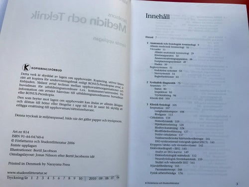 JACOBSONS MEDICIN OCH TEKNIK Maria Lindén P. Åke Öberg 2010