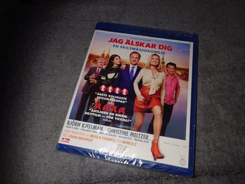 Jag älskar dig (inplastad, Blu-ray), Björn Kjellman, Christine Meltzer