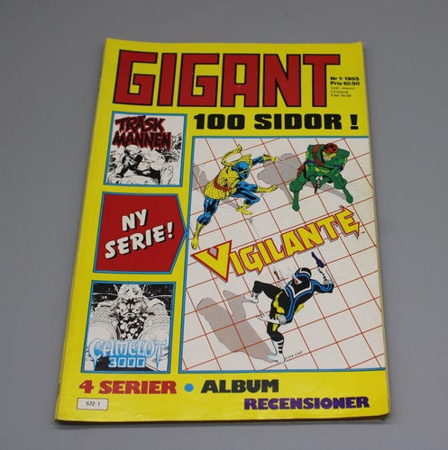 Serietidning - Gigant Nr 1 1985 - 100 Sidor