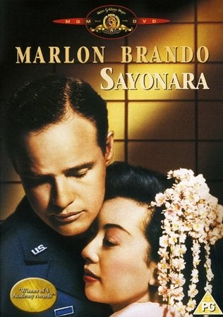 Sayonara (1957) Joshua Logan med Marlon Brando, Patricia Owens, James Garner.