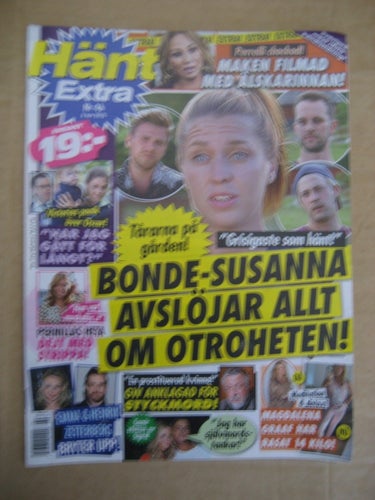 Hänt Extra Nr:46-2018 (Kungafamiljen, Bonde-Susanna, Pernilla Wahlgren, Henrik