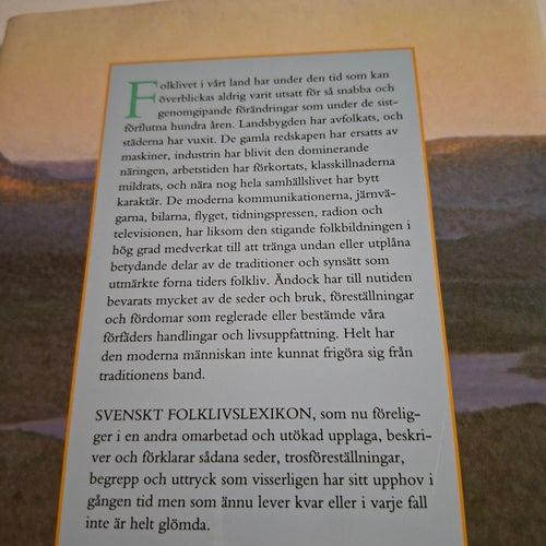 Svenskt folklivslexikon