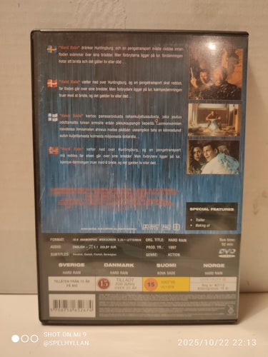 Hard Rain *Morgan Freeman* - DVD
