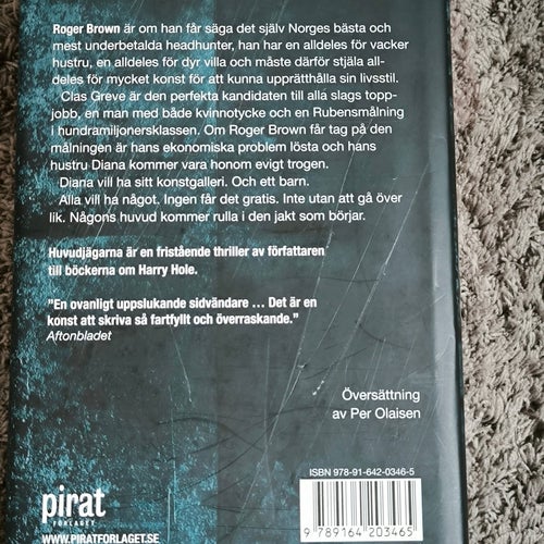 Huvudjägarna av Jo Nesbø