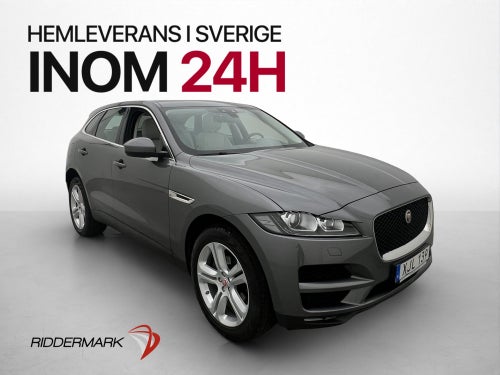 Jaguar F-PACE 25t AWD 250hk Drag Pano Navi Kamera Läder