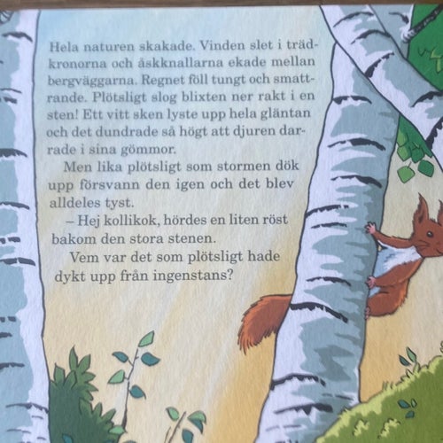 Skogsmulle och den röda fjädern