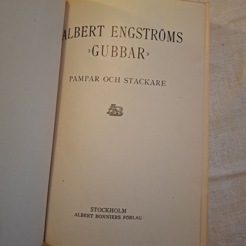 Albert Engströms "Gubbar" Pampar och Stackare, 1950