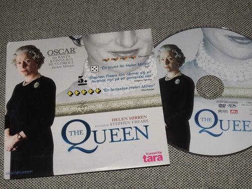 The Queen DVD (pappfodral) - Helen Mirren