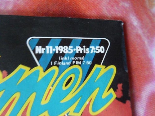 FANTOMEN, NR 11-1985, TIDNING