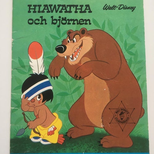 HIAWATHA och björnen - WALT DISNEY´s STJÄRNBÖCKER