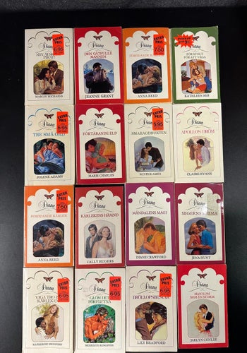 16 st. Diana Romaner - Bokpaket